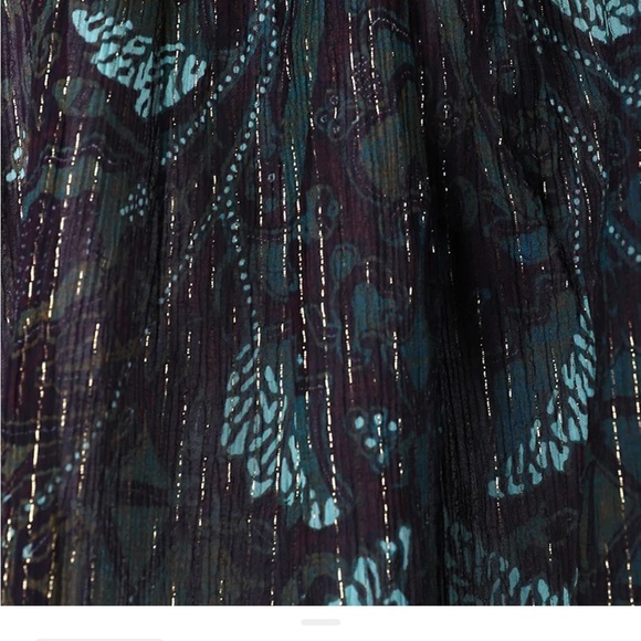 Ulla Johnson Black/Green top - Picture 2 of 3